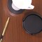 Dacasso Classic Black Leather Round Coaster Set AG-1045 - alternate 3